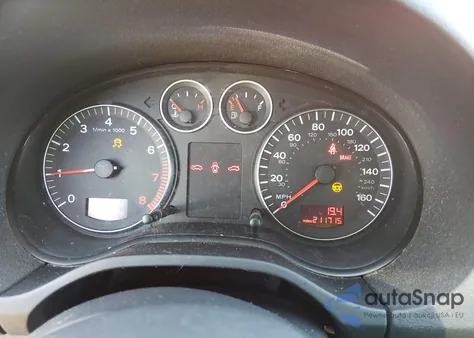 2006 Audi A3 2.0T z USA, uszkodzony, nr VIN WAUHF78P86A002669